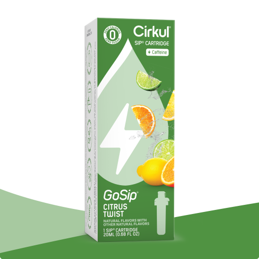 Zero-Calorie GoSip Citrus Twist V1LS - Sugar-Free Fruit Flavor Cartridge Refill - Default Title