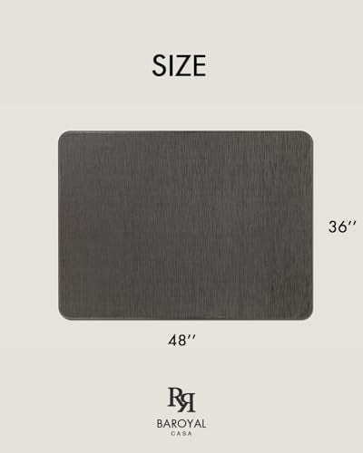 Minimalist Office Chair Mat for Hardwood Floor Under Kit