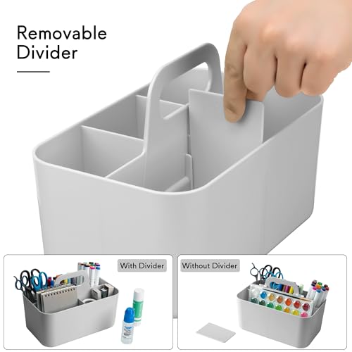Eco-Friendly Tiawudi Multipurpose Caddy Organizer, Plastic Caddy with Handle, Set