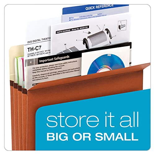 Classic Pendaflex Expanding File Pockets, Letter Size, 5.25" Kit