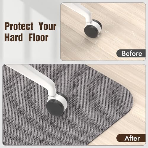 Minimalist Blvornl Office Chair Mat for Hardwood Floor, 36" x Collection