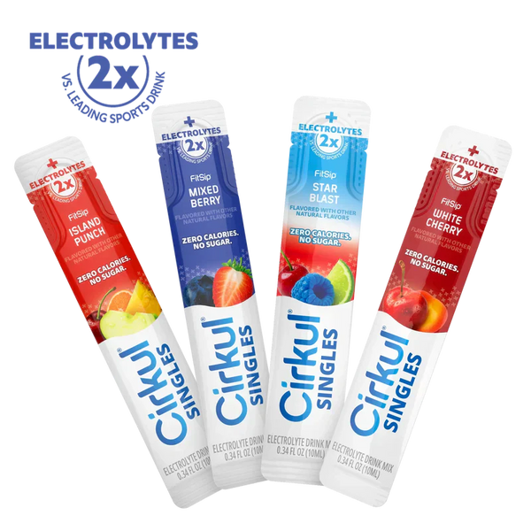Vitamin-Infused 16-Pack  Singles FitSip Bundle J8XB - Vitamin-Infused Natural Refreshing Flavor Core - Default Title