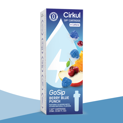 Vitamin-Infused GoSip Berry Blue Punch YSFQ - Zero-Calorie Multi-Flavor Sip Pods for Water Bottle - Default Title