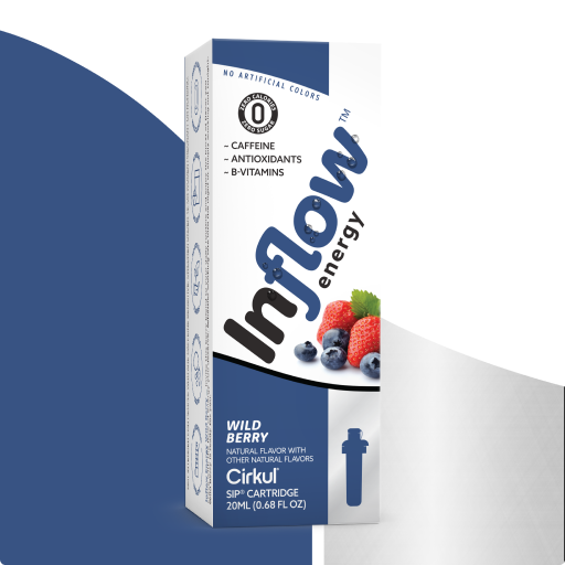 Natural Fruit Flavored Inflow Energy Wild Berry VQ6U - Vitamin-Infused Natural Refreshing Flavor Core - Default Title