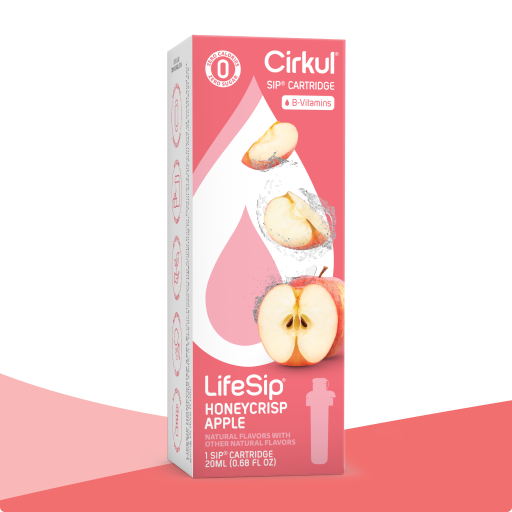 Zero-Calorie LifeSip Honeycrisp Apple QUWH - Sugar-Free Fruit Flavor Cartridge Refill - Default Title