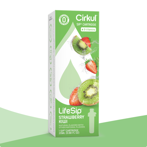 Zero-Calorie LifeSip Strawberry Kiwi H4PN - Vitamin-Infused Natural Refreshing Flavor Core - Default Title