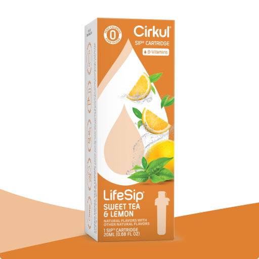 Sugar-Free LifeSip Sweet Tea & Lemon U4J6 - Zero-Calorie Multi-Flavor Sip Pods for Water Bottle - Default Title